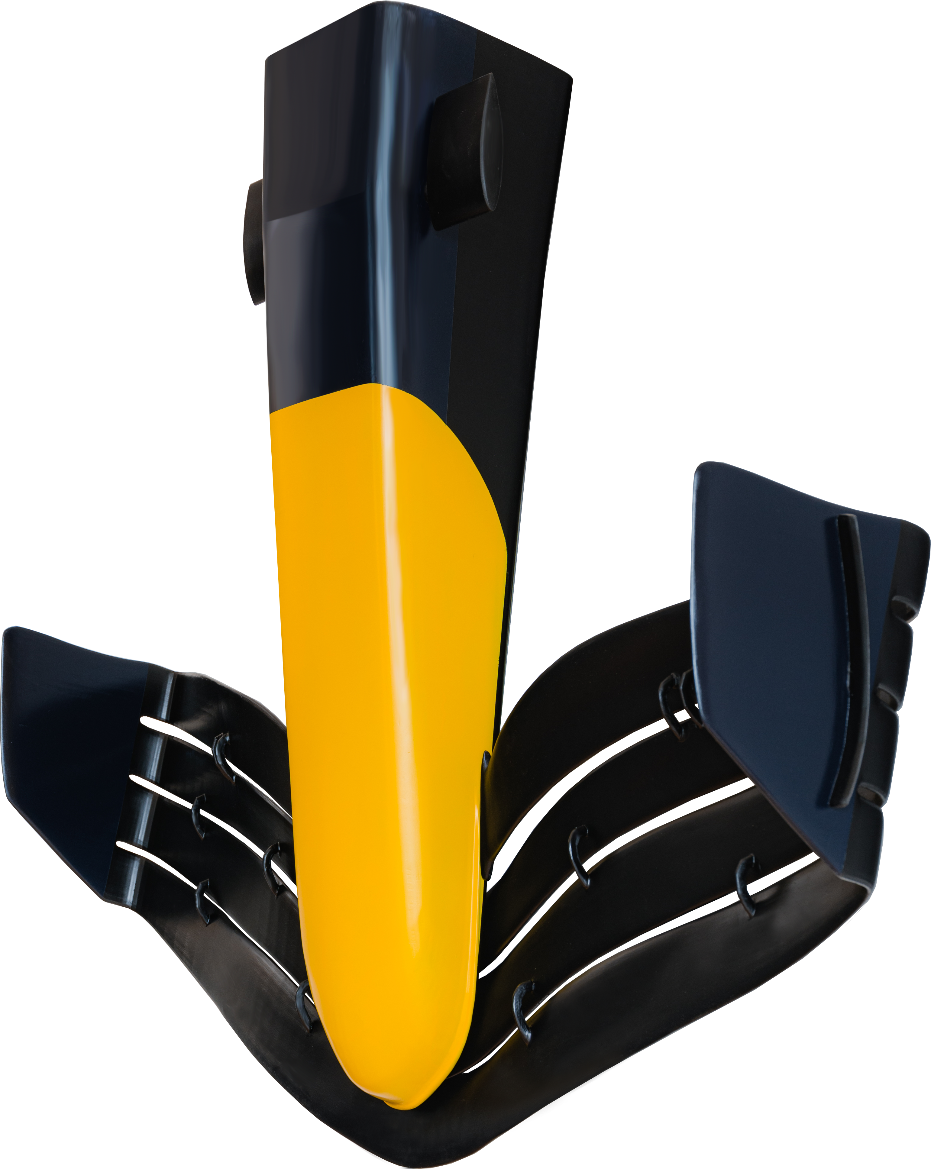 Front Wing Dark Blue/Yellow - Image 3